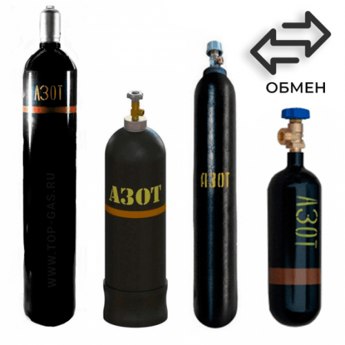 Обмен азотных баллонов в Алтуфьево